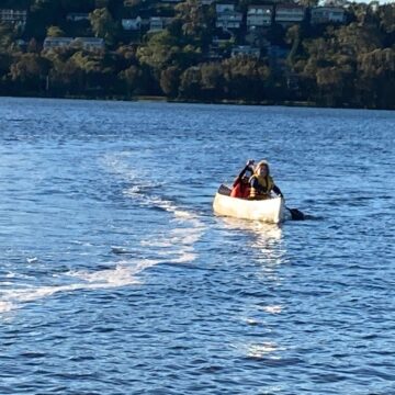 Kayaking with the Scouts