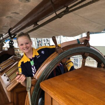 Captaining the ship at Cubs