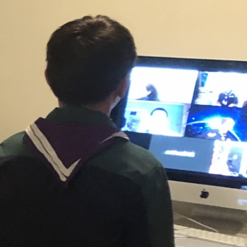 Scouts continues during lockdown via Zoom